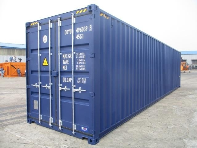 Large Blue Storage Containers