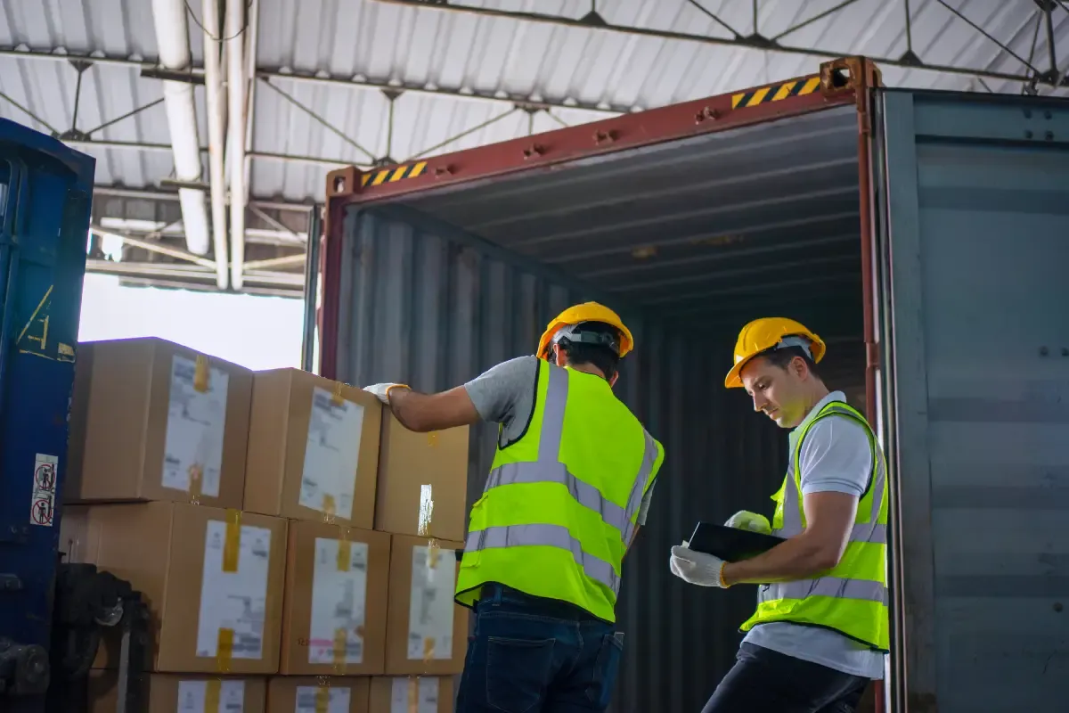 loading container